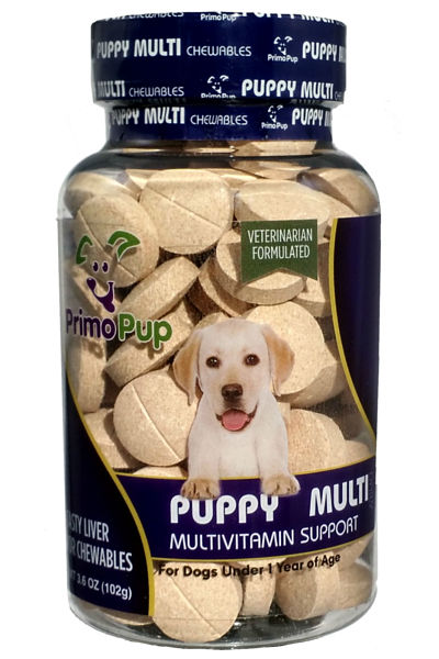 vitamins for 2 months old puppy