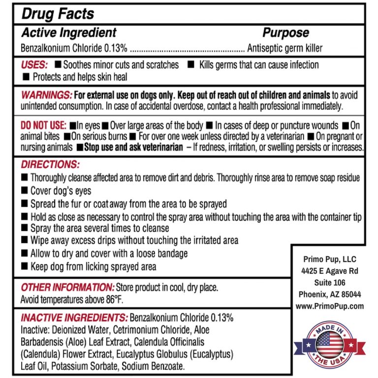 Wound Spray for Dogs